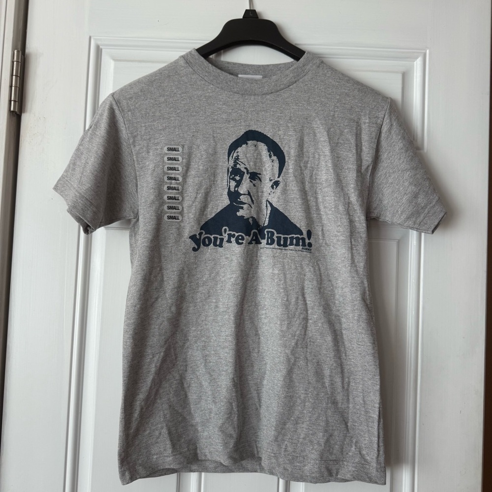 Rocky You’re A Bum Gray Heather T-Shirt